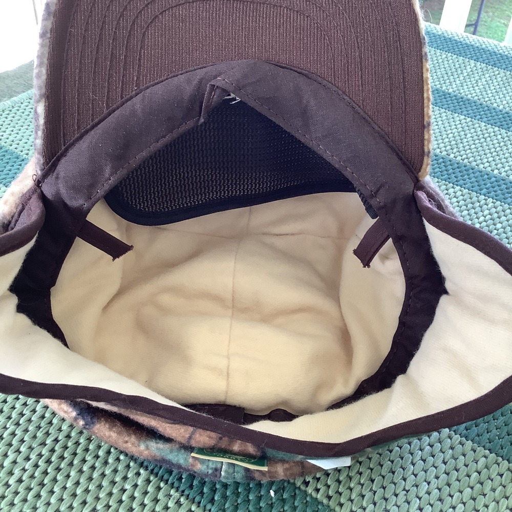 Whitewater Outdoors Gore-Tex Thinsulate Camo Ear Flap Hat XL Made in USA Hunting - Picture 4 of 6